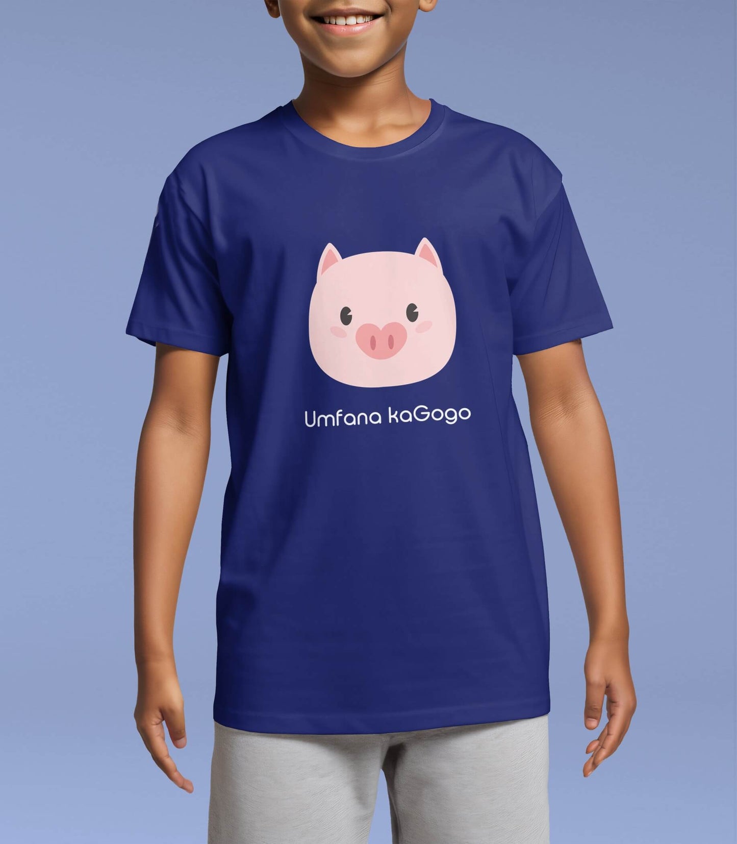 Umfana kaGogo (Granny's Boy) - Kiddies T-Shirt - Pig
