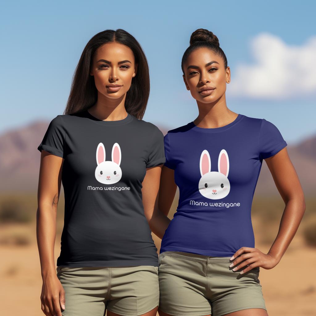 Umama wezingane (Mother of kids) - Ladies' Fitted T-shirts
