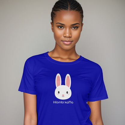 Rabbit _Intombi kaMa (Mommy's Girl) - Ladies Fitted T-Shirt